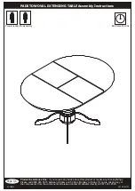 JD Williams PADSTOW Assembly Instructions Manual предпросмотр