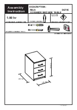 JD Williams RIGA SG795 Assembly Instruction Manual предпросмотр