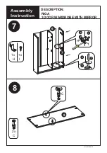 Предварительный просмотр 9 страницы JD Williams RIGA SG801 Assembly Instruction Manual