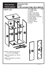 Предварительный просмотр 2 страницы JD Williams RIGA SG802 Assembly Instruction Manual