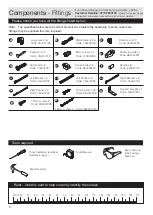 Предварительный просмотр 4 страницы JD Williams Taylor 3+2 Drawer Chest Assembly Instructions Manual