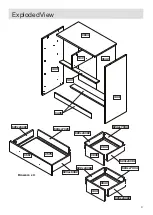 Предварительный просмотр 5 страницы JD Williams Taylor 3+2 Drawer Chest Assembly Instructions Manual