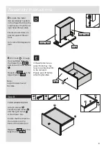 Предварительный просмотр 9 страницы JD Williams Taylor 3+2 Drawer Chest Assembly Instructions Manual