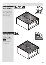 Предварительный просмотр 13 страницы JD Williams Taylor 3+2 Drawer Chest Assembly Instructions Manual