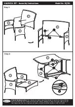 Предварительный просмотр 4 страницы JD Williams VALENCIA EQ701 Assembly Instructions Manual