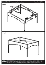 Предварительный просмотр 5 страницы JD Williams VALENCIA EQ701 Assembly Instructions Manual