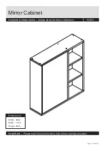 JD Williams YO831 Assembly Instructions Manual предпросмотр