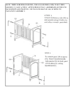 Preview for 4 page of JD DV601BC-CRIB Instructions Manual