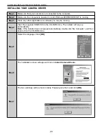 Предварительный просмотр 30 страницы JD easy shot 5.0z3 User Manual