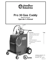 Предварительный просмотр 1 страницы JD FC-P30-UL Operator'S Manual