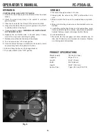 Предварительный просмотр 4 страницы JD FC-P30A-UL Operator'S Manual