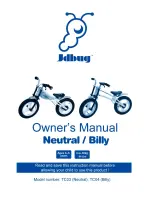 JDbug Neutral Owner'S Manual preview