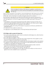 Предварительный просмотр 12 страницы JDE PROFESSIONAL CAFITESSE QUANTUM TOUCH User Manual