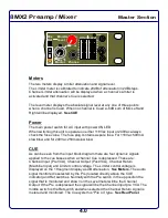 Preview for 10 page of JDK Audio 8MX2 User Manual