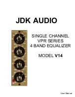 JDK Audio V14 User Manual preview