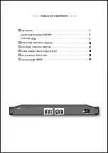 Предварительный просмотр 2 страницы JDM CS-1110 Operating Instructions Manual