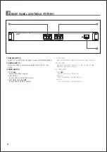 Предварительный просмотр 4 страницы JDM CS-1110 Operating Instructions Manual