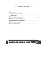 Предварительный просмотр 2 страницы JDM MA-1408 Operating Instructions Manual