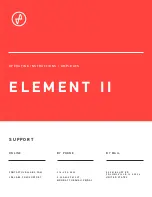 Preview for 1 page of JDS Labs ELEMENT II Operating Instructions