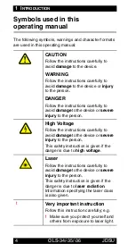 Preview for 9 page of JDS Uniphase 2303/01 Operating Manual