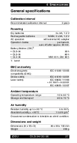 Preview for 32 page of JDS Uniphase 2303/01 Operating Manual