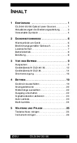 Preview for 40 page of JDS Uniphase 2303/01 Operating Manual