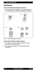 Preview for 59 page of JDS Uniphase 2303/01 Operating Manual