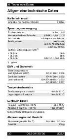 Preview for 71 page of JDS Uniphase 2303/01 Operating Manual