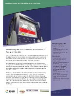 JDS Uniphase 40 G Transport Module T-BERD/MTS-8000 Brochure preview