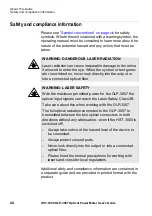 Preview for 14 page of JDS Uniphase HST-3000 OLP-3057 User Manual