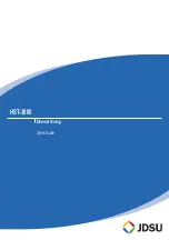 Preview for 1 page of JDS Uniphase IP Video Test Option HST-3000 User Manual