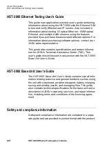 Preview for 18 page of JDS Uniphase IP Video Test Option HST-3000 User Manual