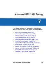 Preview for 217 page of JDS Uniphase IP Video Test Option HST-3000 User Manual