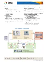 Preview for 2 page of JDS Uniphase Network Device JDSU Brochure