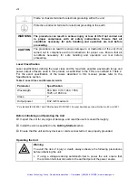 Preview for 9 page of JDS Uniphase RM3 Series User Manual