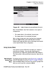 Preview for 63 page of JDS Uniphase Wavetek DSAM-3500B Quick Start Manual