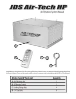 JDS AIR-TECH HP Manual preview