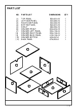 Preview for 3 page of JDW At Home TRANQUIL JS374 Assembly Instructions Manual