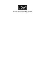 Предварительный просмотр 16 страницы JDW EQ748 Operating Manual