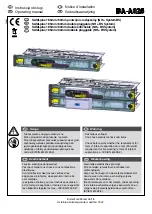 JEAN MÜLLER SASILplus BA-A025 Operating Manual preview