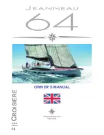 Jeanneau 64 Owner'S Manual preview
