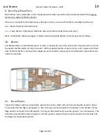 Предварительный просмотр 14 страницы Jeanneau Just Breeze 2021 Owners’ Notes