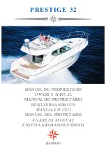 Jeanneau PRESTIGE 32 Owner'S Manual preview