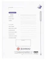 Предварительный просмотр 6 страницы Jeanneau Sun Odyssey 43 DS Owner'S Manual