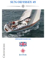 Jeanneau SUN ODYSSEY 49 DS Owner'S Manual preview