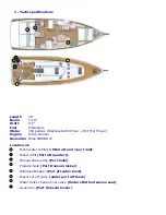 Предварительный просмотр 4 страницы Jeanneau Sun Odyssey 490 Information & Operation Manual