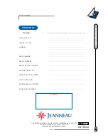 Preview for 7 page of Jeanneau sun odyssey 54 DS Owner'S Manual