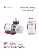 Jebao MDP Series User Manual preview