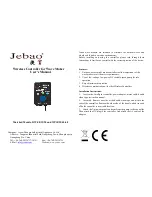 Jebao RW4 User Manual предпросмотр