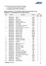 Preview for 44 page of JEC Pumps JRZL Series Operating & Maintenance Manual